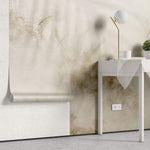 Tapet personalizat Tropical cu padure tropicala sepia aflata in ceata - EXTREME SEPIA FOG