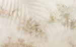 Tapet personalizat Tropical cu padure tropicala sepia aflata in ceata - EXTREME SEPIA FOG