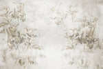 Tapet personalizat Tropical cu copaci in nuante de sepia - FICUS LYRATA
