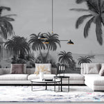 Tapet personalizat Tropical cu peisaj tropical al unui castel la malul marii - DAYDREAM FORTRESS
