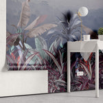 Tapet personalizat Tropical cu peisaj tropical pe timpul noptii - NIGHTFALL JUNGLE