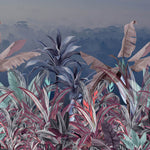 Tapet personalizat Tropical cu peisaj tropical pe timpul noptii - NIGHTFALL JUNGLE