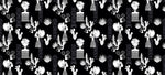 Tapet personalizat - AFRICAN ABSTRACT BLACK