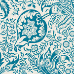Tapet personalizat Mozaic cu model tropical de mosaic - BLUE INDIAN