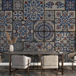 Tapet personalizat Mozaic cu elemente orientale de mozaic - ARABIC TILES
