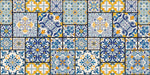 Tapet personalizat Mozaic cu elemente orientale de mozaic - ARABIC TILES