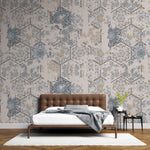 Tapet personalizat Mozaic cu mozaic in stil vintage - VINTAGE MOSAIC