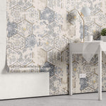 Tapet personalizat Mozaic cu mozaic in stil vintage - VINTAGE MOSAIC