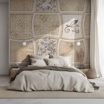 Tapet personalizat Mozaic cu motive ceramice in stil Gaudi - GAUDI'S KITCHEN