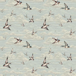 Tapet personalizat  - SPRING SWALLOWS BLUE