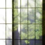 Tapet Zen Oriental cu usi shoji si vegetatie - SHOJI WALL
