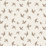 Tapet personalizat - SEPIA SWALLOWS