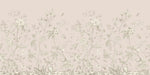 Tapet Zen Oriental cu gradina inflorita in stil chinoiserie in nuante de roz pal - LIGHT PINK CHINOISERIE