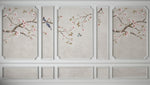 Tapet Zen Oriental cu elemente decorative de perete intr-un peisaj asiatic - CHINOISERIE WALL PANNELS