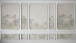 Tapet Zen Oriental cu rame decorative si vedetatie de bambus - BAMBOO BOISERIE