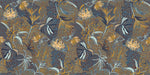 Tapet personalizat - BOHO FLOWER'S CONTRAST