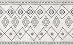 Tapet personalizat - BLACK&WHITE AZTEC