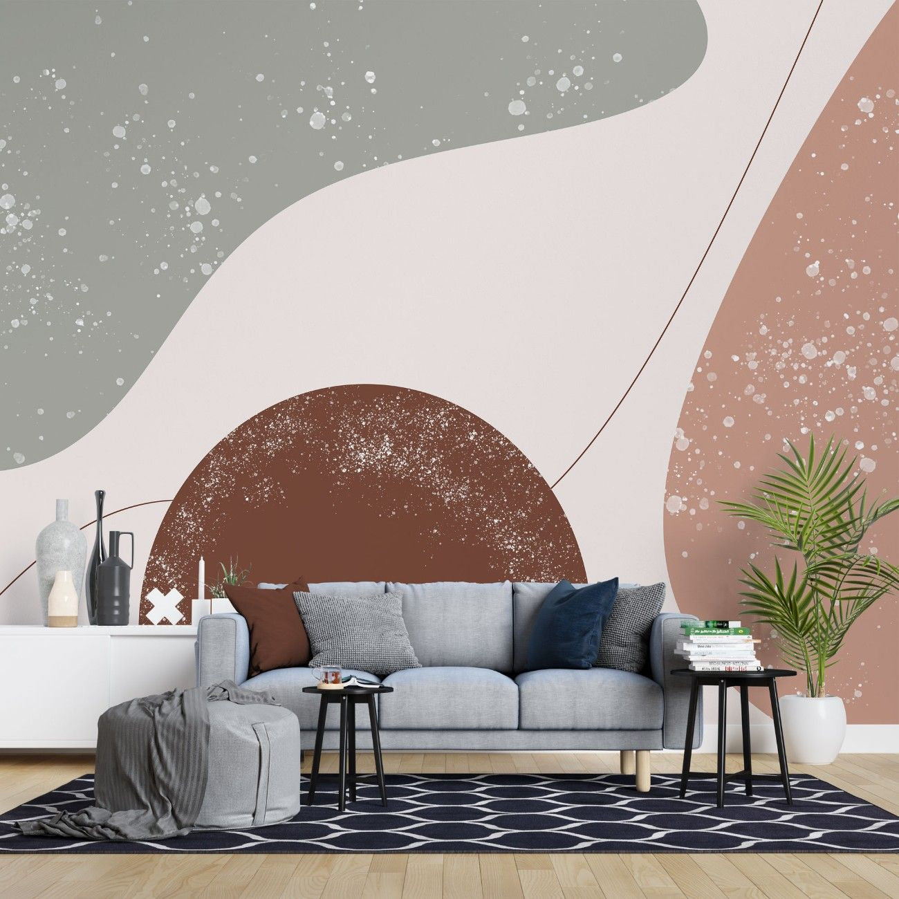 tapet personalizat bohemian elemente jucause libere spontaneitate creativitate vibranta incapere sprinkle elements