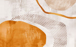 Tapet personalizat bohemian celebrare eclectica nuante vibrante portocaliu energie optimism decor personalitate eclectic orange