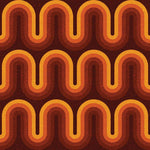 Tapet personalizat - RETRO MOTIF