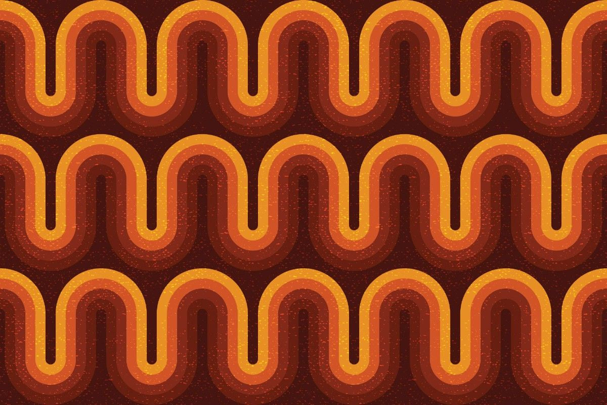 tapet personalizat bohemian motive retro reinventeaza farmec trecut stil modern indraznet decor personalitate retro motif