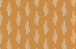 Tapet personalizat bohemian cactus alb eleganta minimalista farmec desertic subtil decor calm inspirat natura white cactus