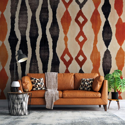 tapet personalizat bohemian motive aztece lumina soarelui istorie caldura spatiu oaza culturala sunlit aztec motifs