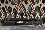 Tapet personalizat bohemian design aztec rustic traditie elemente pamantii atmosfera autentica farmec etnic rustic aztec design