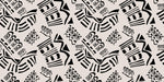 Tapet personalizat - MONOCHROME TRIBAL