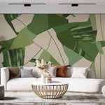 Tapet personalizat bohemian frunze primavara prospetime vitalitate natura inflorire spring leaf cut