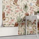 Tapet personalizat bohemian vis cowboy aventura libertate farmec rustic indraznet decor cowboy dream