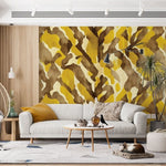Tapet personalizat bohemian spirit vara peisaj idilic lumina contrast natura casa summer meadow