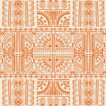 Tapet personalizat bohemian templu portocaliu mister caldura destinatii indepartate nota exotica spirituala decor the orange temple
