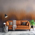 Tapet personalizat Bohemian cu ilustratie abstracta in nuante pamantii - BOHO LINEN