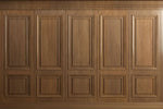 Tapet personalizat architectutral walls cu ancadramente din lemn masiv de nuc aspect luminos gentleman