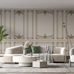 Tapet personalizat arhitectural walls lambriu regal eleganta grandoare stil clasic pereti declaratie impresionanta royal wainscot