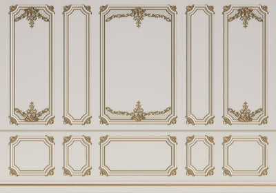 tapet personalizat arhitectural walls lambriu regal eleganta grandoare stil clasic pereti declaratie impresionanta royal wainscot