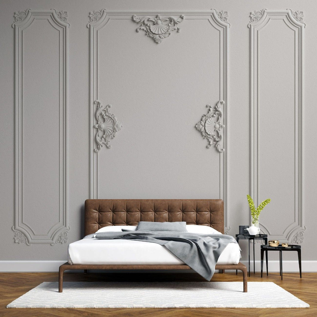 Tapet personalizat arhitectural walls boiserie victoriana farmec detalii bogate epoca victoriana decor clasic sofisticat victorian boiserie