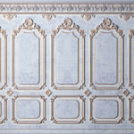 Tapet personalizat Architectural Walls cu rame decorative vintage elegant - CINDERELLA ROYAL