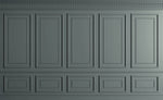 Tapet personalizat Architectural Walls cu panouri decorative in nuante vernil - BITTER SAGE