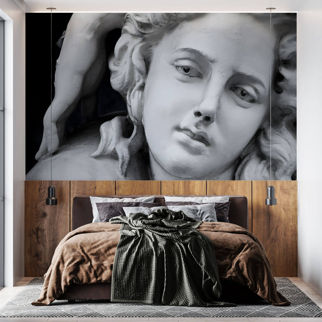 Tapet Personalizat Victorian cu statueta feminina - DAPHNE