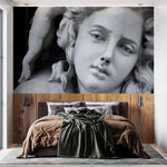 Tapet Personalizat Victorian cu statueta feminina - DAPHNE