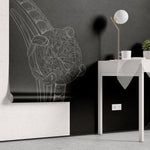 Tapet Personalizat Victorian cu schite cu bijuterii si inel cu diamant - THE BLUEPRINT OF BEAUTY