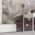 Tapet Personalizat Victorian cu sera cu plante tropicale - VIBRANT GREENHOUSE