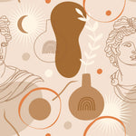 Tapet personalizat - VICTORIAN BOHO SCULPTURE I