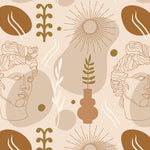 Tapet personalizat - VICTORIAN BOHO SCULPTURE II