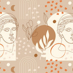 Tapet personalizat - VICTORIAN BOHO SCULPTURE III