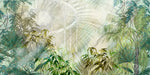 Tapet Personalizat Victorian cu vegetatie intr-o sera - GREEN OASIS
