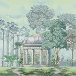 Tapet Personalizat Victorian cu ruine de piatra si vegetatie - VICTORIAN PAVILION