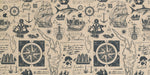 Fototapet personalizat - VINTAGE SAILOR'S MAP